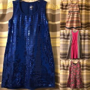 Bundle of girls dresses size 10/12